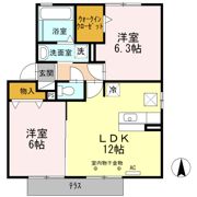 サウスウインド・KAYAの間取り画像