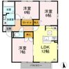 グリーンヒル高岡台 Bの間取り画像