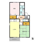 サンハイムS＆Hの間取り画像