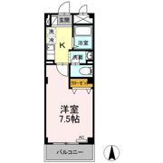 コム シェ ソワ Ⅱの間取り画像