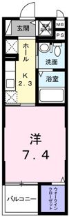 サニーフォルネの間取り画像