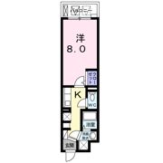 フルール 髙助の間取り画像