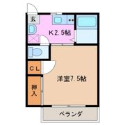 田園ハイツの間取り画像