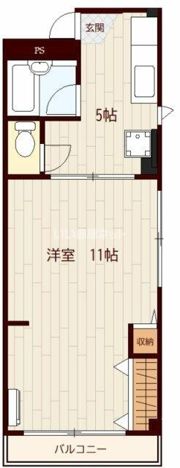 メゾン松月の間取り画像