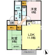 グランシャリオ B棟の間取り画像