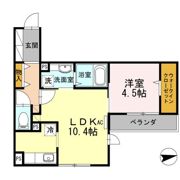 ルーチェ愛宕南の間取り画像