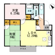 ハイカムールデビューの間取り画像