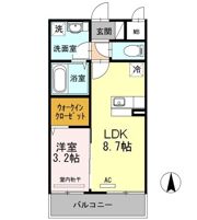 ラ・フィーエ上曽根の間取り画像