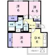 サンフラワーⅡの間取り画像