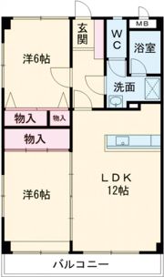 セピアコートの間取り画像
