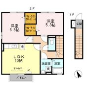 セジュール原町 Ⅲの間取り画像