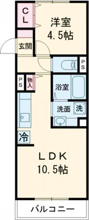アルバグランデ桑名東方の間取り画像