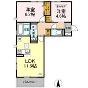 epi和白丘の間取り画像