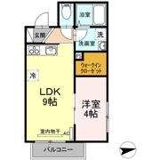 ラフィネサツキの間取り画像