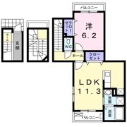 レジデンシャル ミニーの間取り画像
