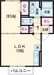 カーサ ロッソの間取り画像