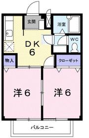 ファミール彩の間取り画像