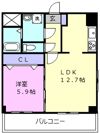 塔世西裏第2MSビルの間取り画像