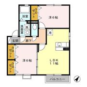 メゾン宮田 C棟の間取り画像
