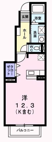 フランルミエールの間取り画像