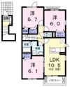 グランボナールⅣの間取り画像