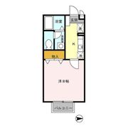 ヴェルメゾン A棟の間取り画像