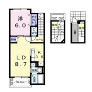 フレグランスの間取り画像