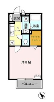グリーンベールの間取り画像