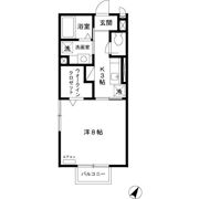 ファミールKの間取り画像
