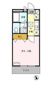 ブランシェ鷹の台の間取り画像