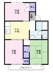 ボナールシャトーAの間取り画像