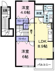 シャンリュエルの間取り画像