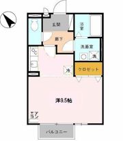 モナリエコート Ⅰの間取り画像