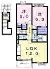 アバンツァートⅡの間取り画像