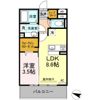 D-room新鳥栖 A棟の間取り画像