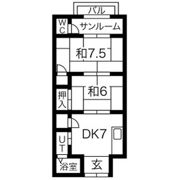 TH191※初回保証料無料&火災保険料1年分負担キャンペーン中の間取り画像