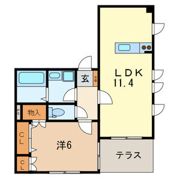 メゾンTの間取り画像