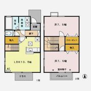 ローズコート宝町の間取り画像