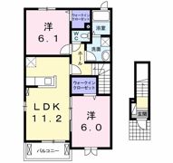 レジデンス プラム 2の間取り画像