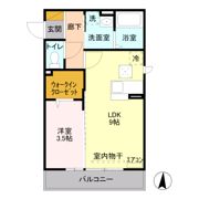 フェリーチェの間取り画像