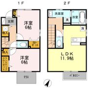 エアルデュオの間取り画像