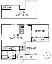 BRUNOの間取り画像