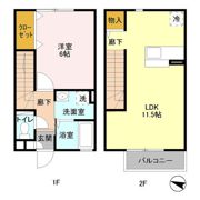 ルメルシエ Bの間取り画像