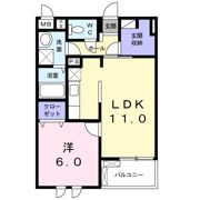 ベル セゾンBの間取り画像
