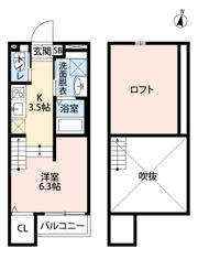 univers(ユニヴェール)の間取り画像
