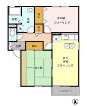 プラザSの間取り画像