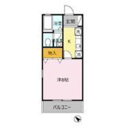 ボワ・フルール Aの間取り画像