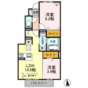 ボナール泉台 Aの間取り画像