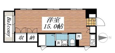 パークサイド西落合の間取り画像