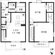セカンド・ビラの間取り画像